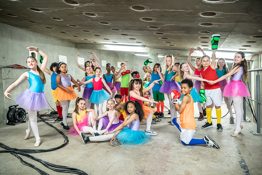 The young company of Billy Elliot the Musical – Photography by Marc Brenner